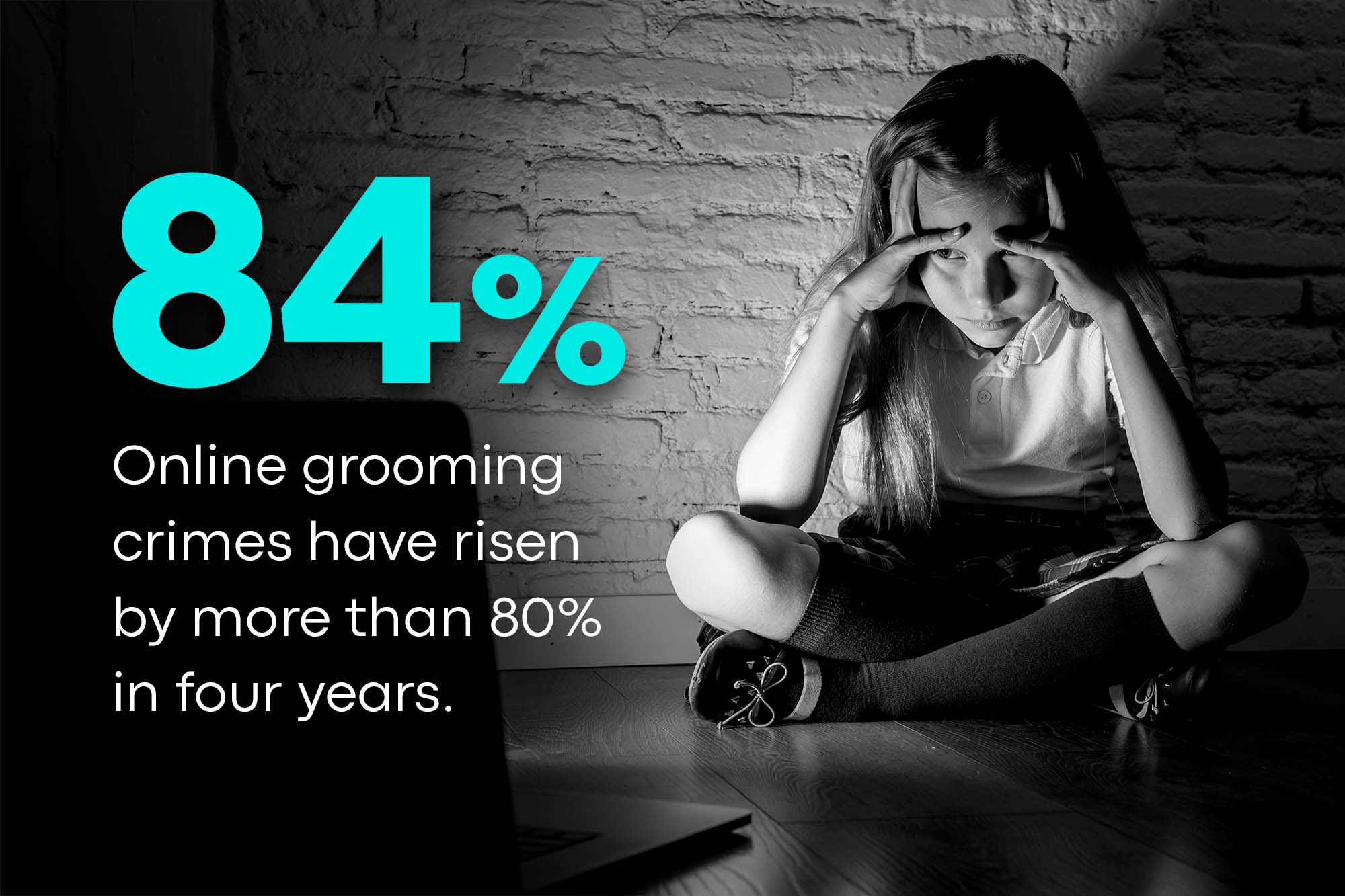 Online grooming crimes have risen by more than 80% in four years