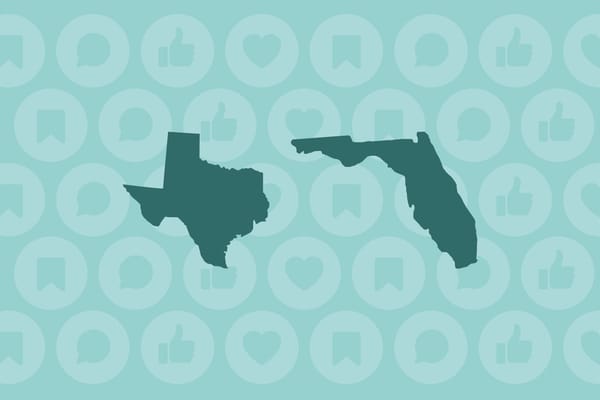 A tale of two states: Social media & content moderation policy in Texas and Florida